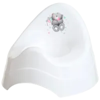 Oliță Maltex Ursuleț MX.104939 Pentru fetițe / 6 luni / White