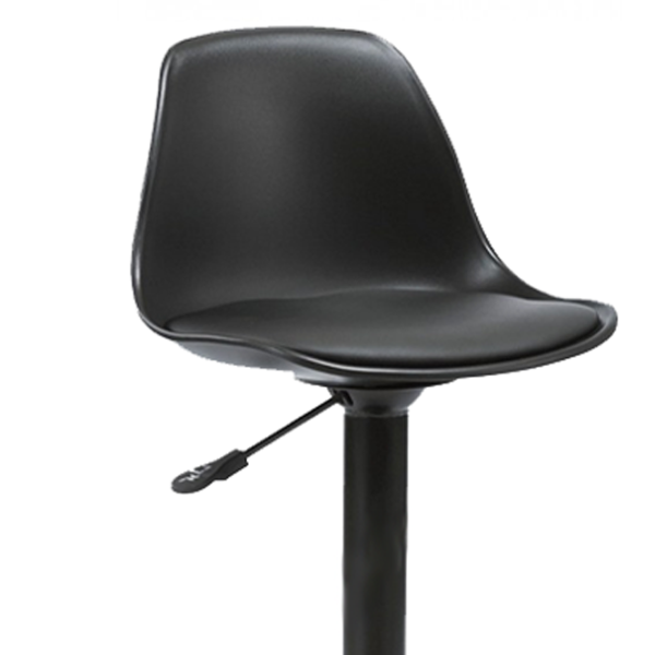 Scaun de bar Tempo Kondela 5438009 Piele eco / Metal / Black photo 2