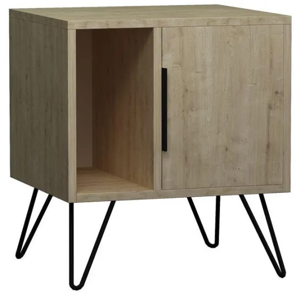 Noptiere Decortie M.KO.22330.3  58 x 50.2 x 44.6 / MDF / Oak photo 1