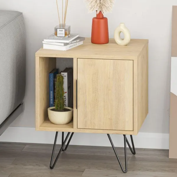 Noptiere Decortie M.KO.22330.3  58 x 50.2 x 44.6 / MDF / Oak photo 3