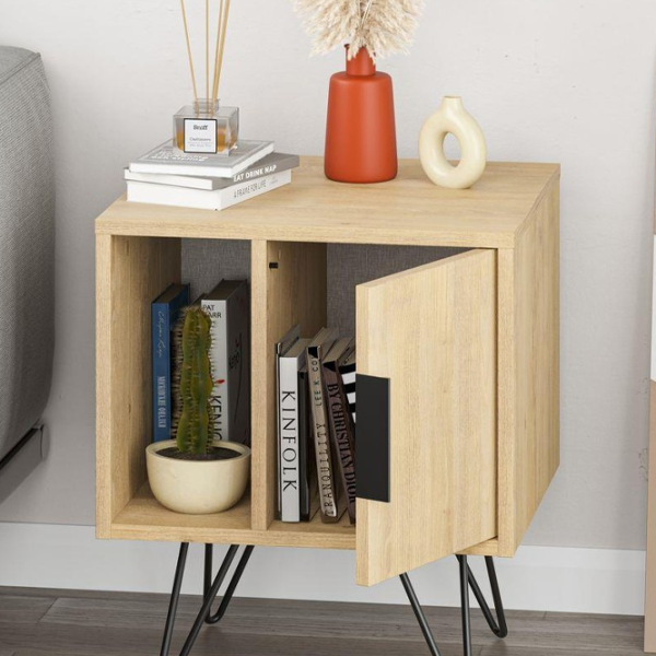 Noptiere Decortie M.KO.22330.3  58 x 50.2 x 44.6 / MDF / Oak photo 4