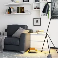 Тумбочки Acord K60 2SZ 54.8 x 60 x 40см / МДФ / White photo 3