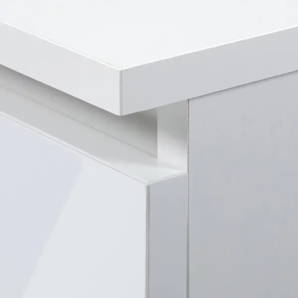 Noptiere Acord K60 2SZ 54.8 x 60 x 40 / MDF / White photo 4