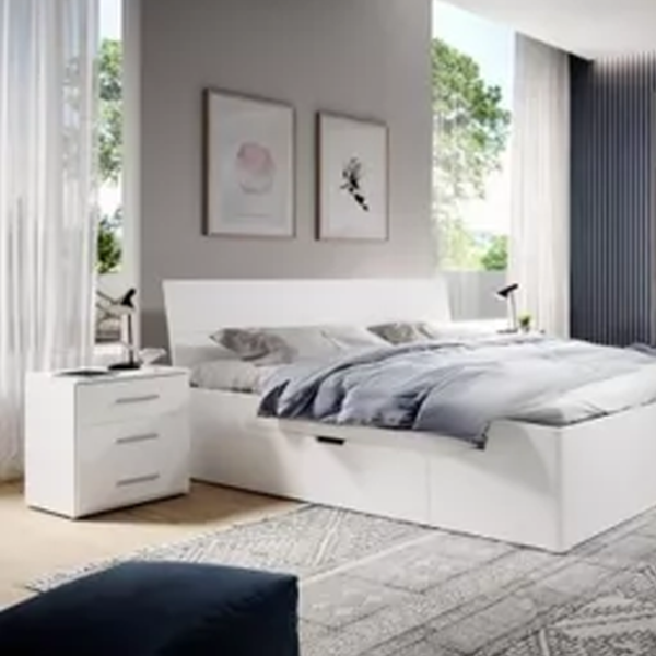 Noptiere Helvetia Beta №44  37 x 46 x 40 / PAL / White photo 2 Noptiere Helvetia Beta №44  37 x 46 x 40 / PAL / White photo 2