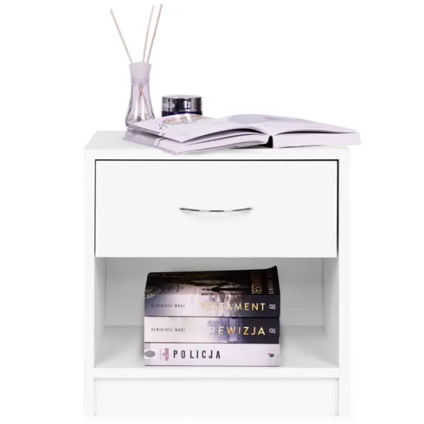 Тумбочки Modern CHNT03-WT  41 x 39 x 28.5см / МДФ / White photo 3
