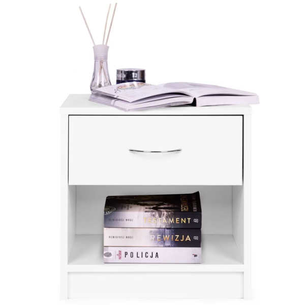 Тумбочки Modern CHNT03-WT  41 x 39 x 28.5см / МДФ / White photo 3