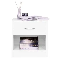 Тумбочки Modern CHNT03-WT 41 x 39 x 28.5см / МДФ / White photo 3