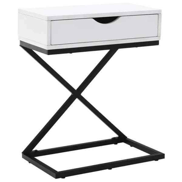 Noptiere Tempo Kondela Vired  60 x 50 x 30 / MDF / White photo 1