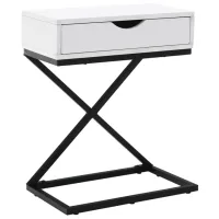 Тумбочки Tempo Kondela Vired  60 x 50 x 30см / МДФ / White