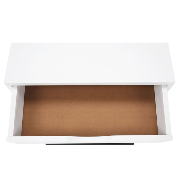 Noptiere Tempo Kondela Vired  60 x 50 x 30 / MDF / White photo 2