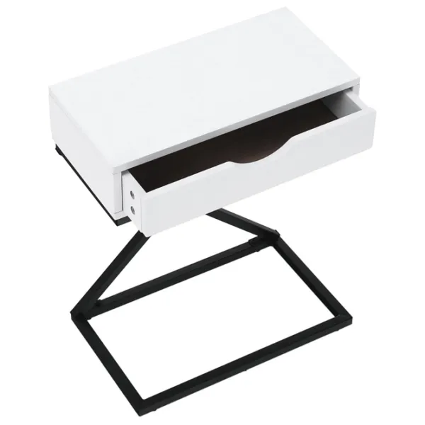 Noptiere Tempo Kondela Vired  60 x 50 x 30 / MDF / White photo 3