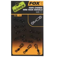 Вертлюг против запутывания Fox CAC763  10 / Черный