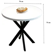 Masă de bucătărie extensibilă Prestige 5746263 PAL/ White photo 2