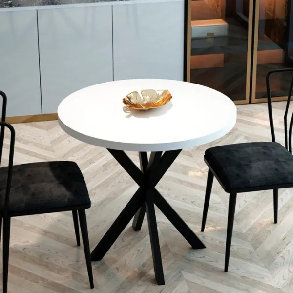 Кухонный стол раскладной Prestige 5746263 ДСП/ Белый photo 3
