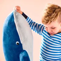 Мягкая игрушка Ikea Animals Blavingad 3+ / Синий photo 4