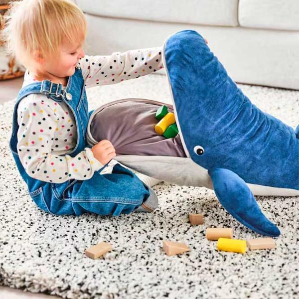 Мягкая игрушка Ikea Animals Blavingad  3+ / Синий photo 6