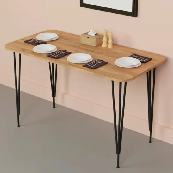 Кухонный стол раскладной Prestige 5746275 ДСП/ Сосна photo 2