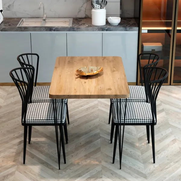 Кухонный стол раскладной Prestige 5746275 ДСП/ Сосна photo 3