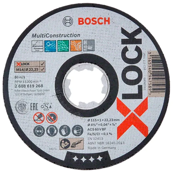 Disc debitare Bosch B2608619268  photo 1