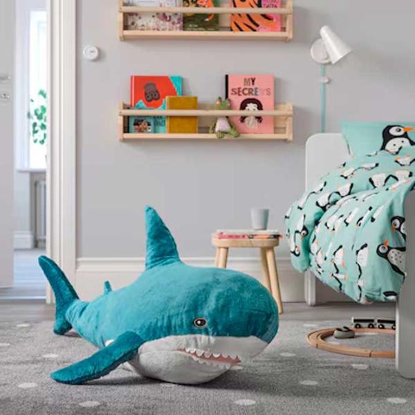 Jucărie moale Ikea Animals Blahaj  3+ / Blue photo 3