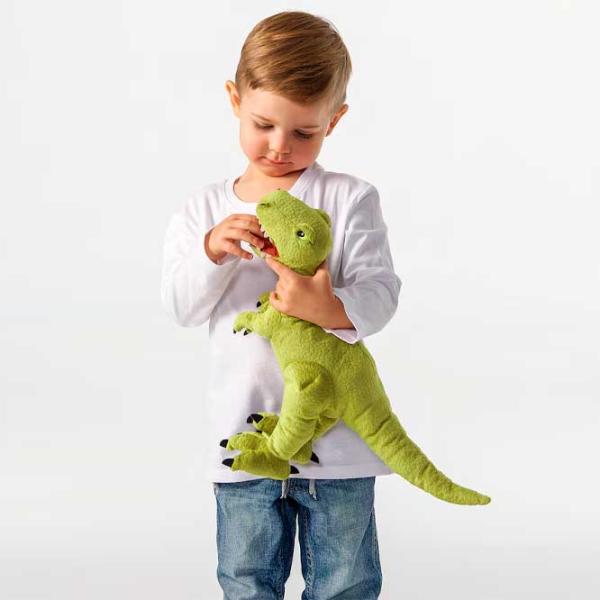 Мягкая игрушка Ikea Animals Jattelik  3+ / Зеленый photo 2 Мягкая игрушка Ikea Animals Jattelik  3+ / Зеленый photo 2