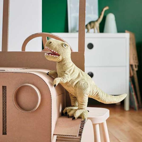 Мягкая игрушка Ikea Animals Jattelik  3+ / Зеленый photo 5 Мягкая игрушка Ikea Animals Jattelik  3+ / Зеленый photo 5