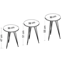 Măsuță de cafea Prestige Ginsburg 5746254 White photo 3