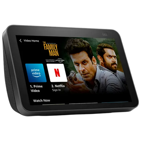 Boxă smart Amazon Echo Show 8 Black photo 1