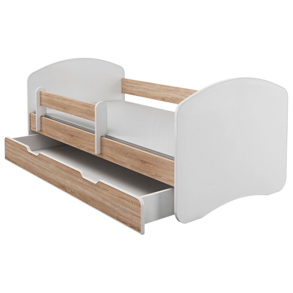 Детская кровать ACMA Meble Acma III Happy 80 x 160 см / ЛДСП / Белый photo 1 Детская кровать ACMA Meble Acma III Happy 80 x 160 см / ЛДСП / Белый photo 1