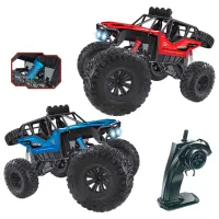 Mașină JZL Four-Wheel Climbing Car Off-Road Hegemony 2270 / 2.4 GHz / Blue photo 2