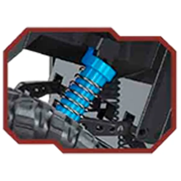 Mașină JZL Four-Wheel Climbing Car Off-Road Hegemony 2270  / 2.4 GHz / Blue photo 4 Mașină JZL Four-Wheel Climbing Car Off-Road Hegemony 2270  / 2.4 GHz / Blue photo 4