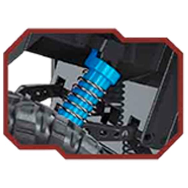 Mașină JZL Four-Wheel Climbing Car Off-Road Hegemony 2270  / 2.4 GHz / Blue photo 4 Mașină JZL Four-Wheel Climbing Car Off-Road Hegemony 2270  / 2.4 GHz / Blue photo 4