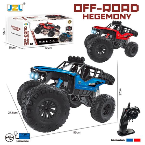Mașină JZL Four-Wheel Climbing Car Off-Road Hegemony 2270  / 2.4 GHz / Blue photo 7 Mașină JZL Four-Wheel Climbing Car Off-Road Hegemony 2270  / 2.4 GHz / Blue photo 7