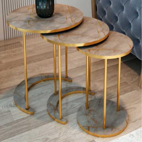 Măsuță de cafea Prestige Gordion 5746280 Gray photo 2