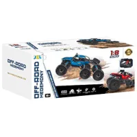 Mașină JZL Six-Wheel Climbing Car Off-Road Hegemony 2280 / 2.4 GHz / Red photo 4
