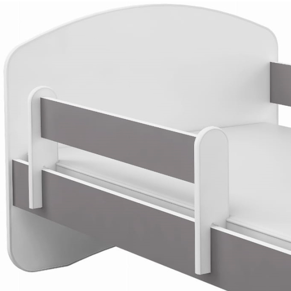 Детская кровать ACMA Meble Acma II 80 x 180 см / ЛДСП / Белый photo 2 Детская кровать ACMA Meble Acma II 80 x 180 см / ЛДСП / Белый photo 2