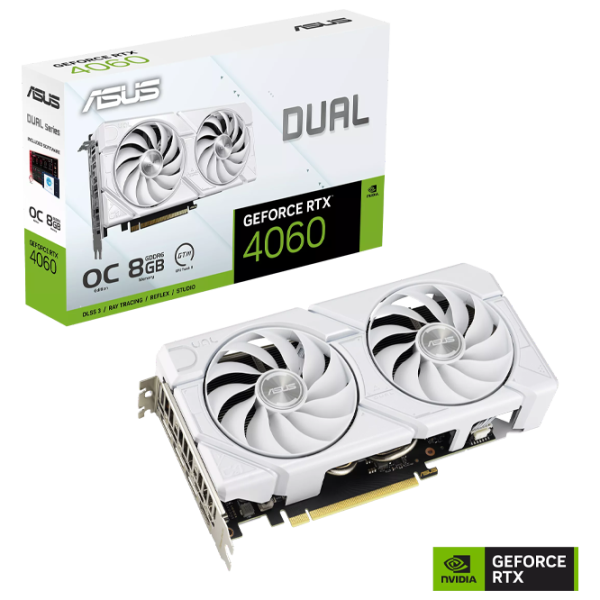 Видеокарта Asus GeForce RTX 4060 EVO OC Edition PCI Express x8 4.0 / 8 ГБ photo 8 Видеокарта Asus GeForce RTX 4060 EVO OC Edition PCI Express x8 4.0 / 8 ГБ photo 8
