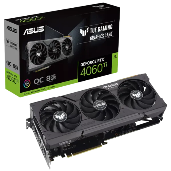 Видеокарта Asus GeForce RTX 4060Ti TUF Gaming OC Edition  / 8 ГБ photo 9 Видеокарта Asus GeForce RTX 4060Ti TUF Gaming OC Edition  / 8 ГБ photo 9