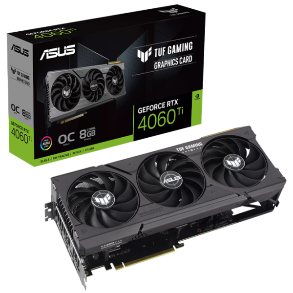 Видеокарта Asus GeForce RTX 4060Ti TUF Gaming OC Edition  / 8 ГБ photo 9 Видеокарта Asus GeForce RTX 4060Ti TUF Gaming OC Edition  / 8 ГБ photo 9