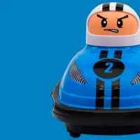 Mașină JZL Bumper Car Pop UP 0355 / 2.4 GHz / Blue photo 3