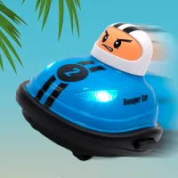 Mașină JZL Bumper Car Pop UP 0355 / 2.4 GHz / Blue photo 4