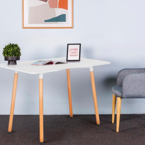 Masă de birou Modern Home KJOD-01 MDF/ White photo 4