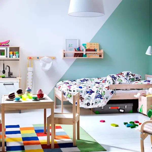 Детская кровать Ikea Singlar 70 x 160 см / Массив / Wood photo 5