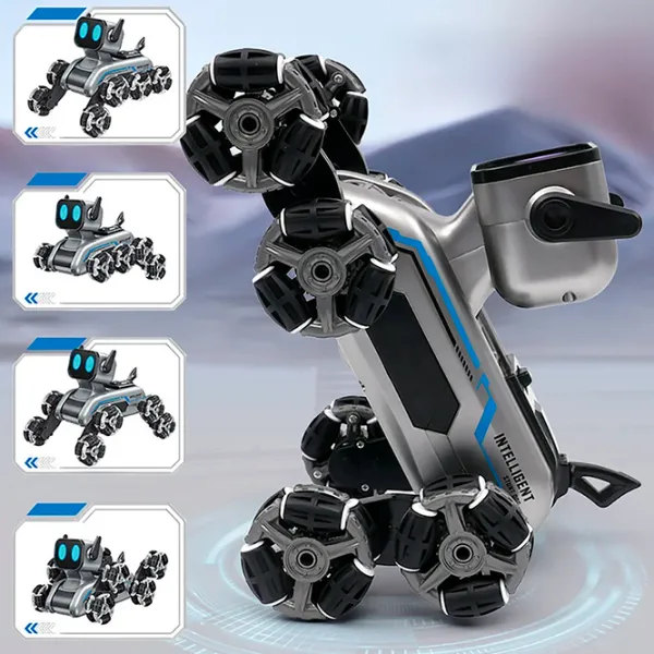 Mașină JZL Eight-Wheeled Stunt Robot Dog 2950-1  / 2.4 GHz / Gray photo 2 Mașină JZL Eight-Wheeled Stunt Robot Dog 2950-1  / 2.4 GHz / Gray photo 2