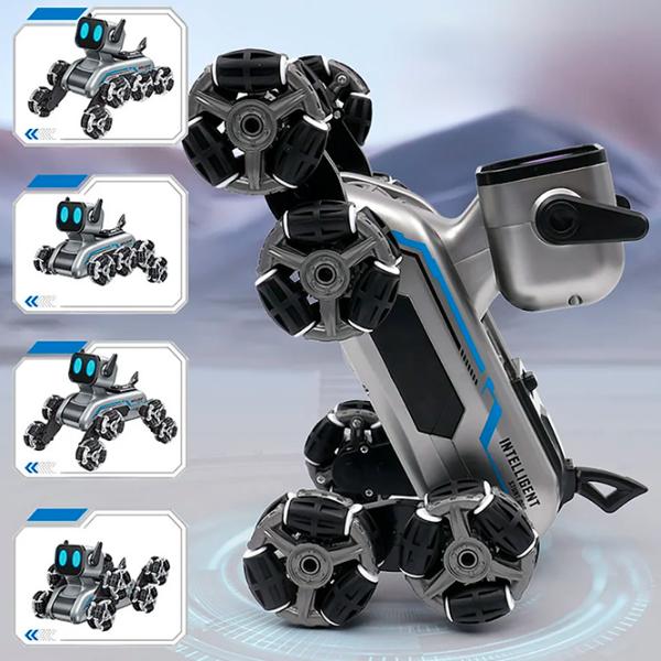 Mașină JZL Eight-Wheeled Stunt Robot Dog 2950-1  / 2.4 GHz / Gray photo 2 Mașină JZL Eight-Wheeled Stunt Robot Dog 2950-1  / 2.4 GHz / Gray photo 2