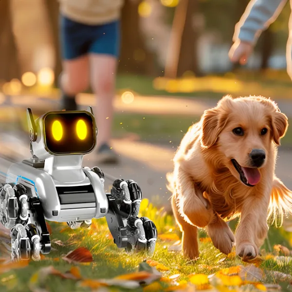 Mașină JZL Eight-Wheeled Stunt Robot Dog 2950-1  / 2.4 GHz / Gray photo 7 Mașină JZL Eight-Wheeled Stunt Robot Dog 2950-1  / 2.4 GHz / Gray photo 7
