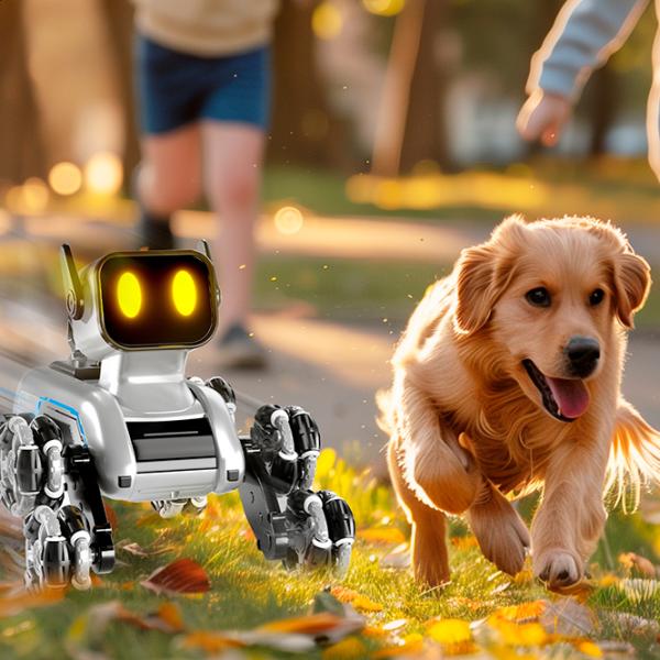 Mașină JZL Eight-Wheeled Stunt Robot Dog 2950-1  / 2.4 GHz / Gray photo 7 Mașină JZL Eight-Wheeled Stunt Robot Dog 2950-1  / 2.4 GHz / Gray photo 7
