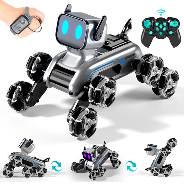 Mașină JZL Eight-Wheeled Stunt Robot Dog 2950-1  / 2.4 GHz / Gray photo 8 Mașină JZL Eight-Wheeled Stunt Robot Dog 2950-1  / 2.4 GHz / Gray photo 8