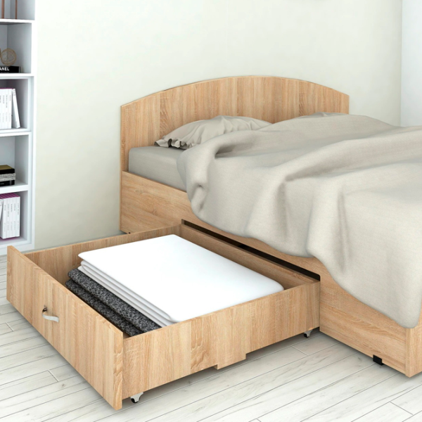 Кровать Marcel Prod PM12-SO 120 x 200 см / ЛДСП / Дуб cонома photo 2