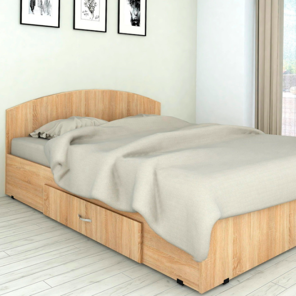 Кровать Marcel Prod PM12-SO 120 x 200 см / ЛДСП / Дуб cонома photo 4